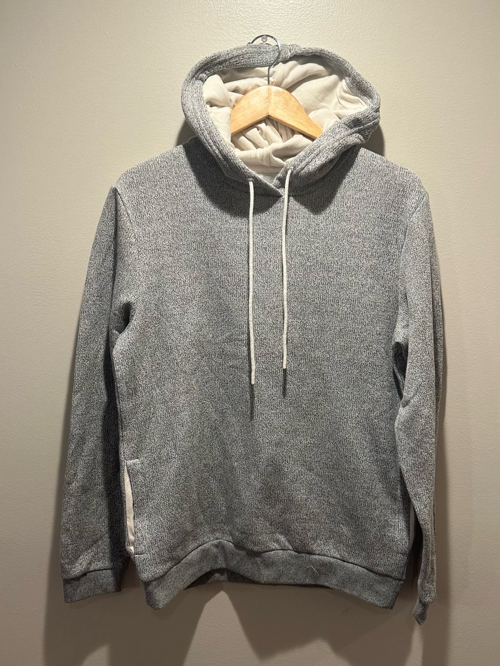 Goodfellow & Co Heather Gray Hooded Pullover Sweatshirt